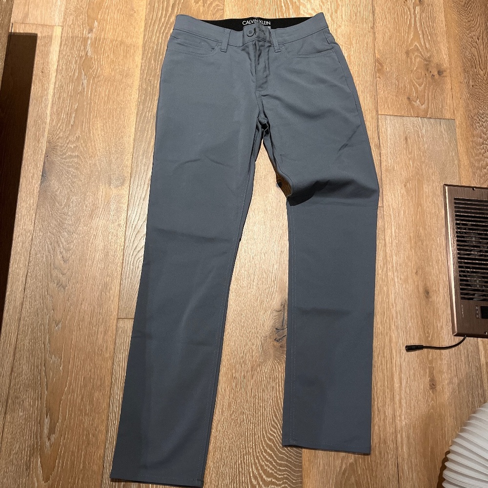 Calvin Klein Gray Dress Pants